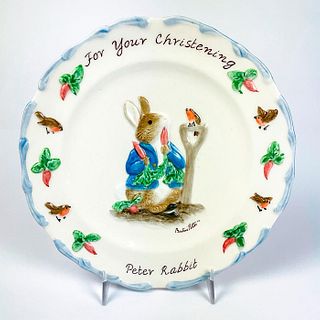 Border Fine Arts Beatrix Potter Peter Rabbit Decor Plate
