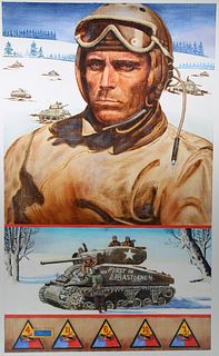 David K. Stone (1922 - 2001) "Battle of the Bulge"