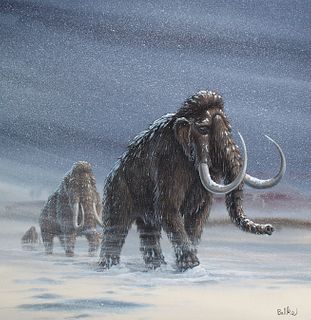 Don Balke (B. 1933) "Woolly Mammoth"