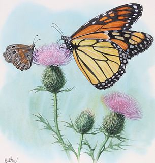Don Balke (B. 1933) "Monarch Butterfly"