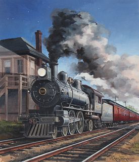 J. Craig Thorpe (B. 1948) "Ohio Locomotive"