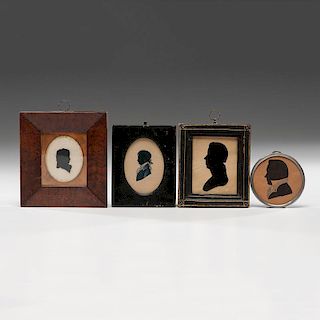 Silhouettes, Including Peale Museum Example