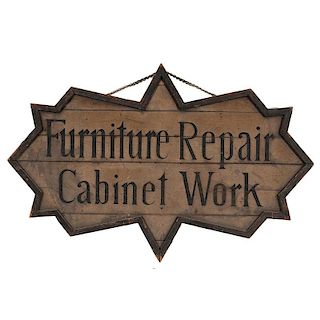 Furniture Repair Trade Sign