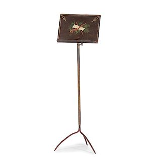Paint Decorated Music Stand