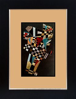 Wassily Kandinsky color plate lithograph after Kandinsky 1967
