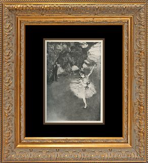 Edgar Degas Lithograph after Degasfrom 1923