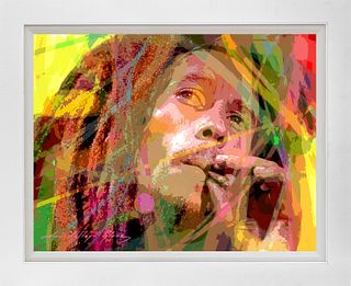 Bob Marley Mixed Media original canvas by David Lloyd Glover Bob Marley