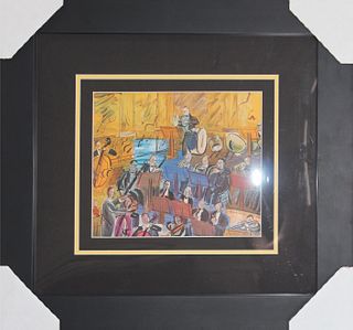 Dufy Color Plate Lithograph after Dufy from 1972
