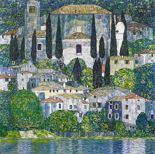 Gustav Klimt Limited Edition on canvas framed after Klimt
