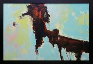 Michael Schofield original abstract on canvas