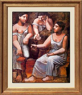 Three Women and the Spring  after Pablo Picasso Collection Domain after Picasso