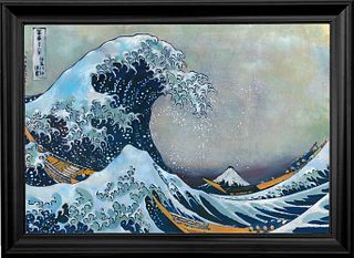 After Hokusai-In the Well of the Great Wave