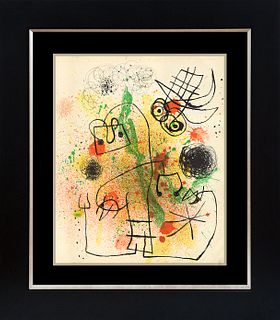 Joan Miro after Miro Lithograph