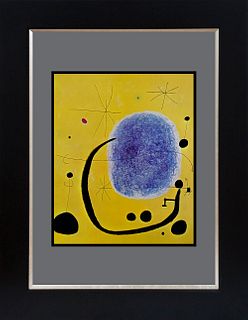 Joan Miro fine art print after Miro  from 1996