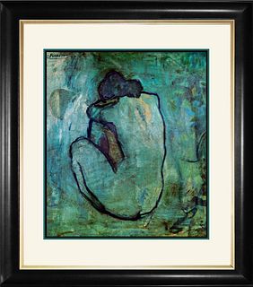 Seated Nude  Pablo Picasso Lithograph after Picasso Limited Edition collection domain Picasso
