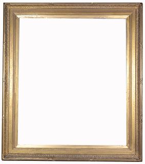 American 1870's Gilt Wood Frame. - 35.5 x 30.5