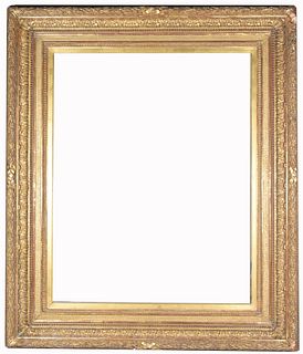 French 1870's Gilt/Wood Frame- 37 x 29.75