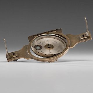 James R. Reed & Co. Gimbaled Vernier Compass