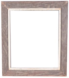 American 1950's Wood Frame- 21.25 x 17.75