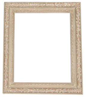 American 1950's Carved Frame - 21 1/8 x 17 1/8