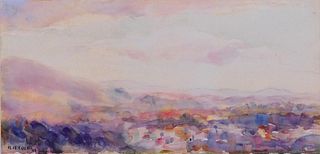 Ada Augusta Cole: Watercolor Landscape