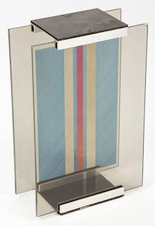 Eric H. Olson (Swedish, 1909-1996) Polarized Glass Sculpture, 1967