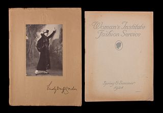 LADY DUFF GORDON & WOMAN’S INSTITUTE CATALOGS, A/W 1916-1917 & S/S 1924