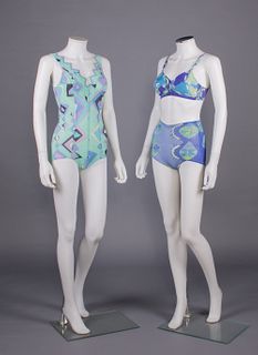 TWO PUCCI BATHING SUITS, 1969 & 1975