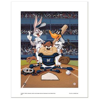 "At the Plate (Brewers)" Numbered Limited Edition 