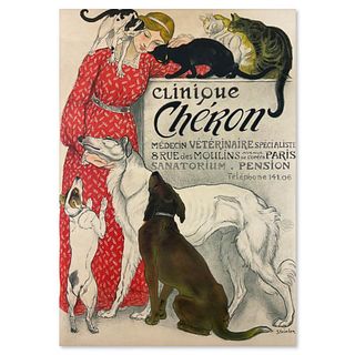 Theophile Steinlen (1859-1923), "Clinique Cheron" 