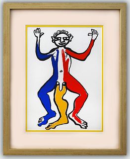Alexander Calder- Lithograph "DLM212 - Un patriote