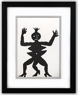 Alexander Calder- Lithograph "DLM212 - Mama Citron