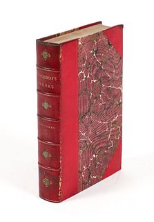 Thackeray's Works 20 volume set in leather 1896