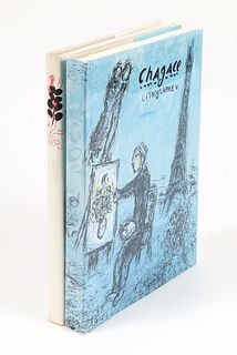 Chagall Lithographs Volumes III and V one original print
