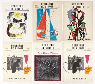 Six Volumes Derriere Le Miroir 1948 and 1949 Lithos