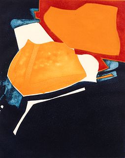 Bertrand Dorny color aquatint Les Oriques