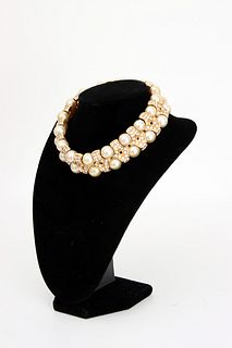 Repossi Burma Golden Pearl & Diamond Choker