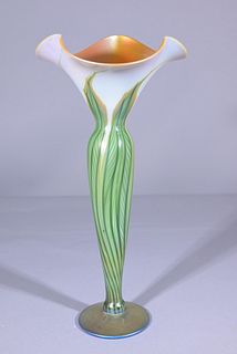 Lundberg Studio Art Glass Floriform Vase