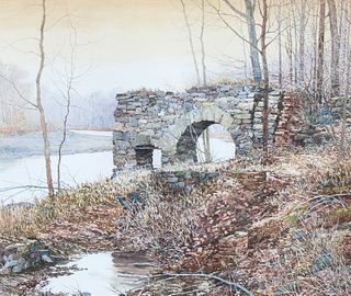 Andrew N. Wyeth (B. 1948) Watercolor
