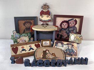 COUNTRY RAGGEDY ANN AND ANDY ITEMS