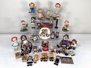 RAGGEDY ANN AND ANDY FIGURES