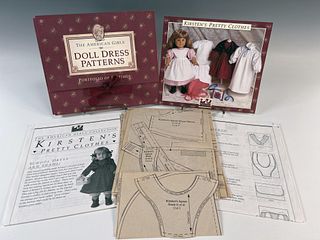 THE AMERICAN GIRLâ€™S DOLL DRESS PATTERNS, FOR THE KIRSTEN DOLL