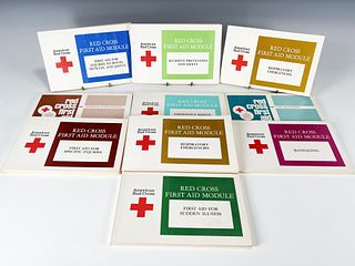 AMERICAN RED CROSS FIRST AID BOOK SET