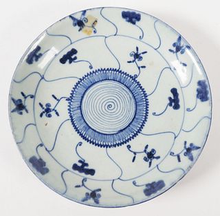 Antique Chinese Celadon Porcelain Plate