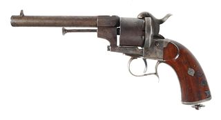 Antique M1854 French Lefaucheux Pinfire Revolver
