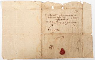 CADWALLADER COLDEN, 1715 Letter