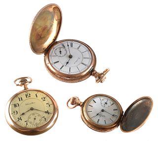 3 Antique Pocket Watches