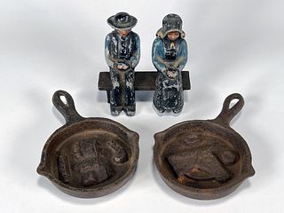DALECRAFT AND NORCO FOUNDRY CAST IRON ITEMS