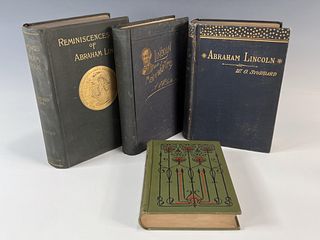 FOUR BOOKS ON ABRAHAM LINCOLN 