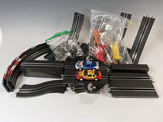 SLOT CAR TRACK AND ACCESSORIES